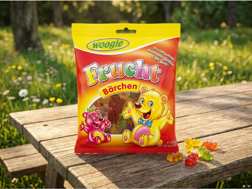Woogie ovocní medvídci 250 g v přírodě