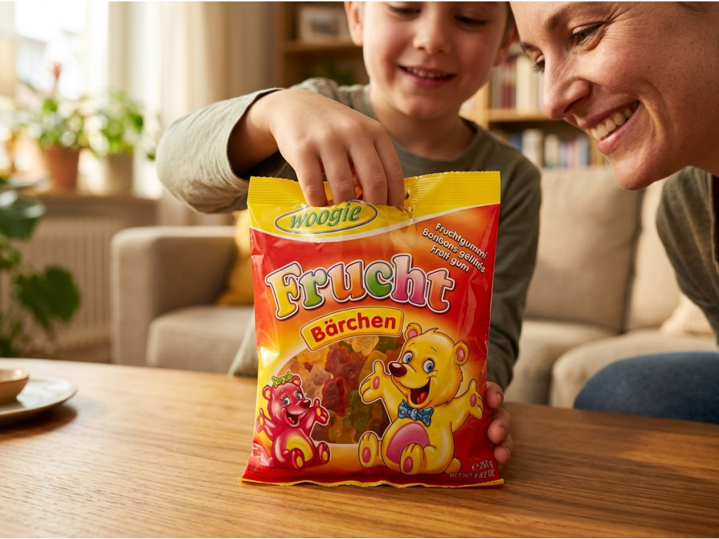 Woogie ovocní medvídci 250 g při mlsání