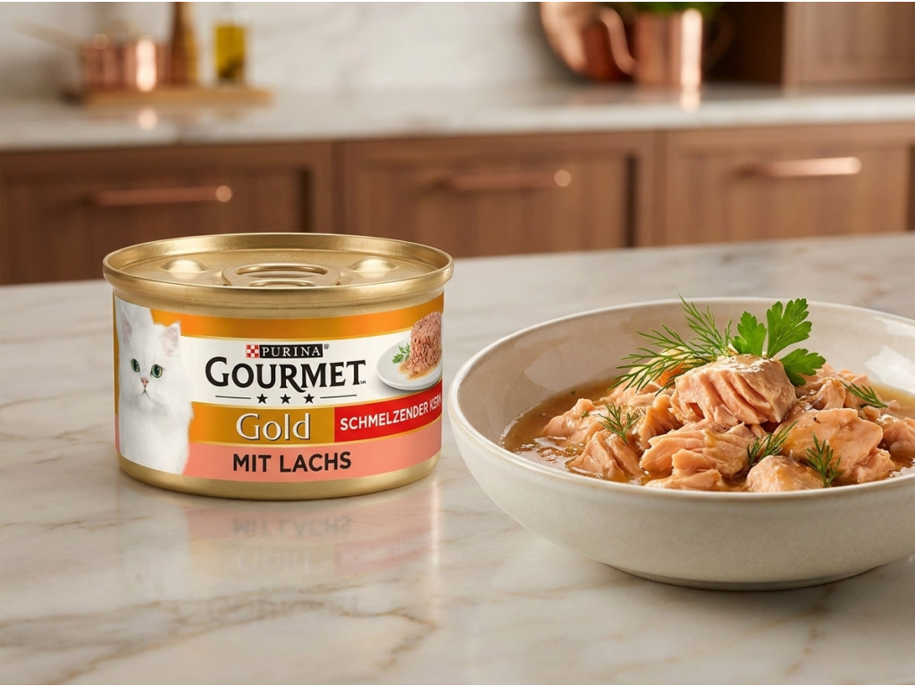Purina GOURMET Gold s lososem pro dospělé kočky