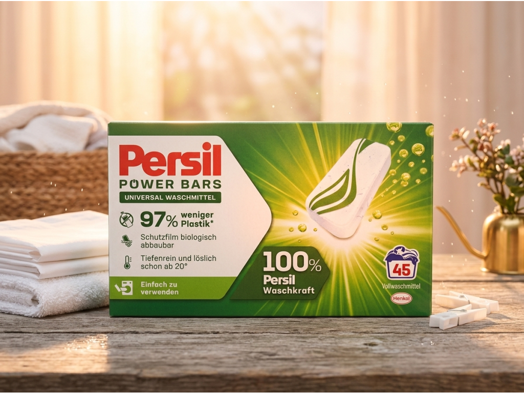 Persil Power Bars a svěží prádlo