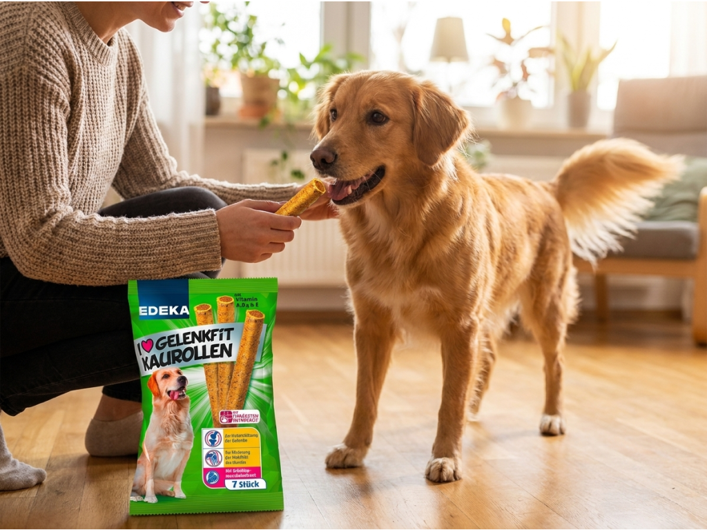 EDEKA I Love Gelenkfit Kaurollen při použití