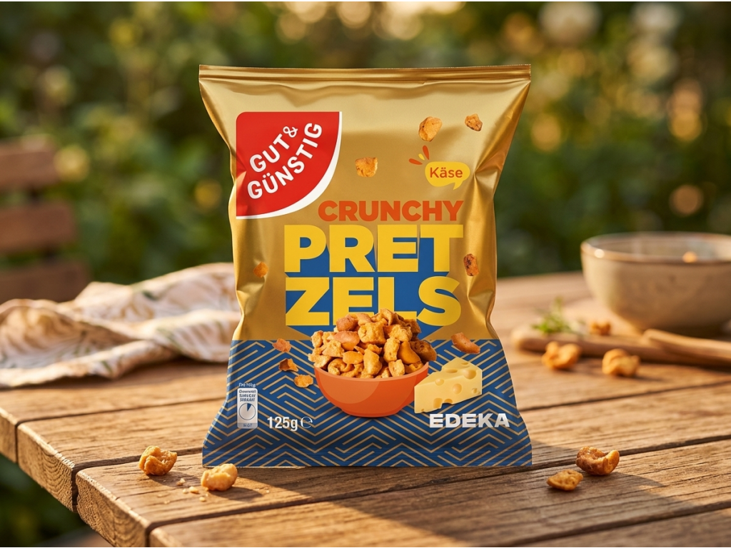 G&G sýrové preclíčky při venkovním posezení