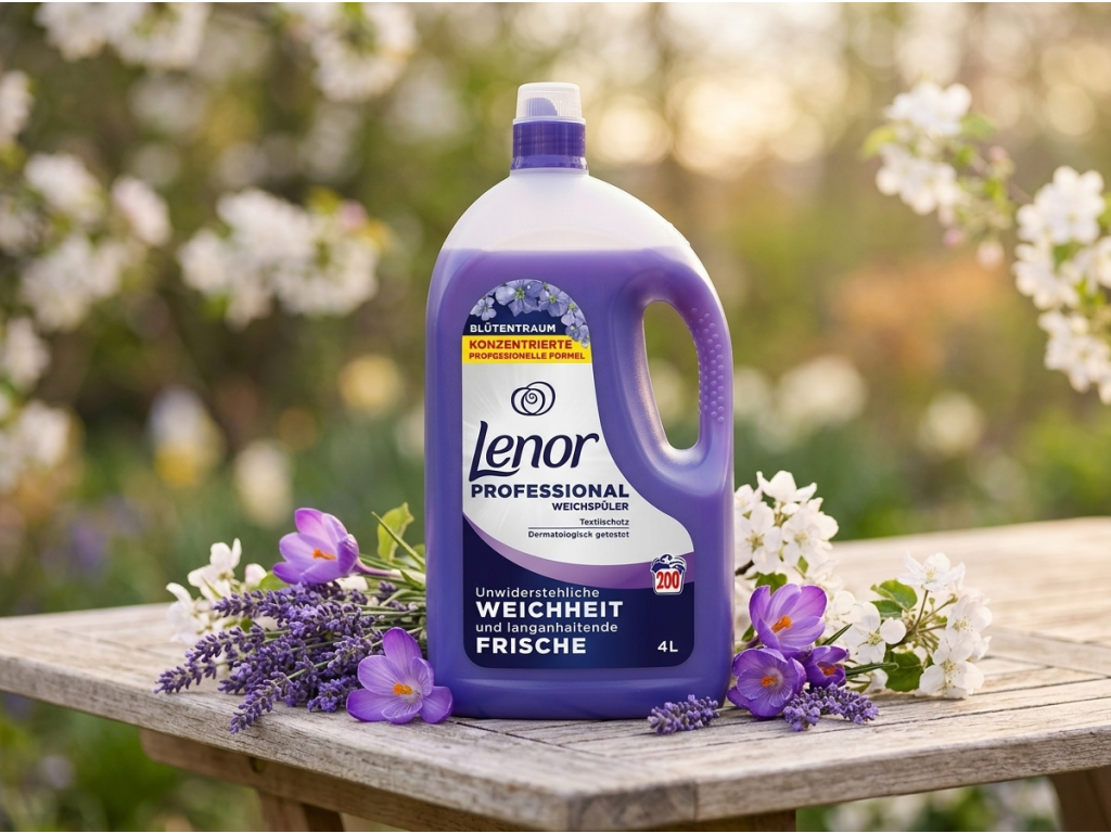 Lenor Professional aviváž jarní květiny v přírodním prostředí