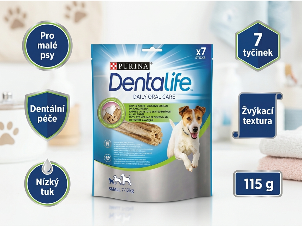 Purina Dentalife Small - přehled výhod