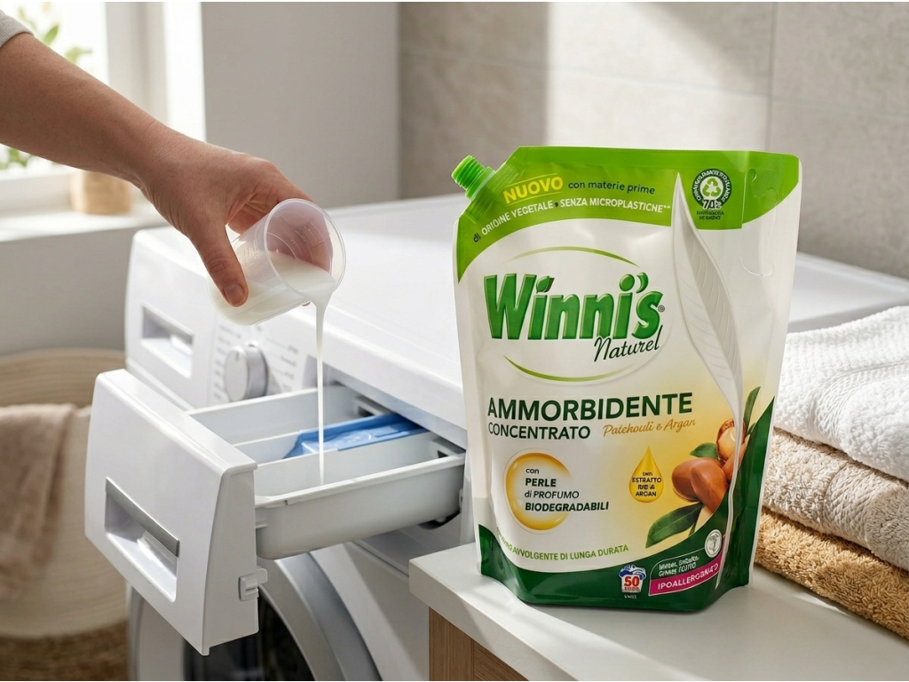 Winni´s aviváž Pačule a argan - použití při praní