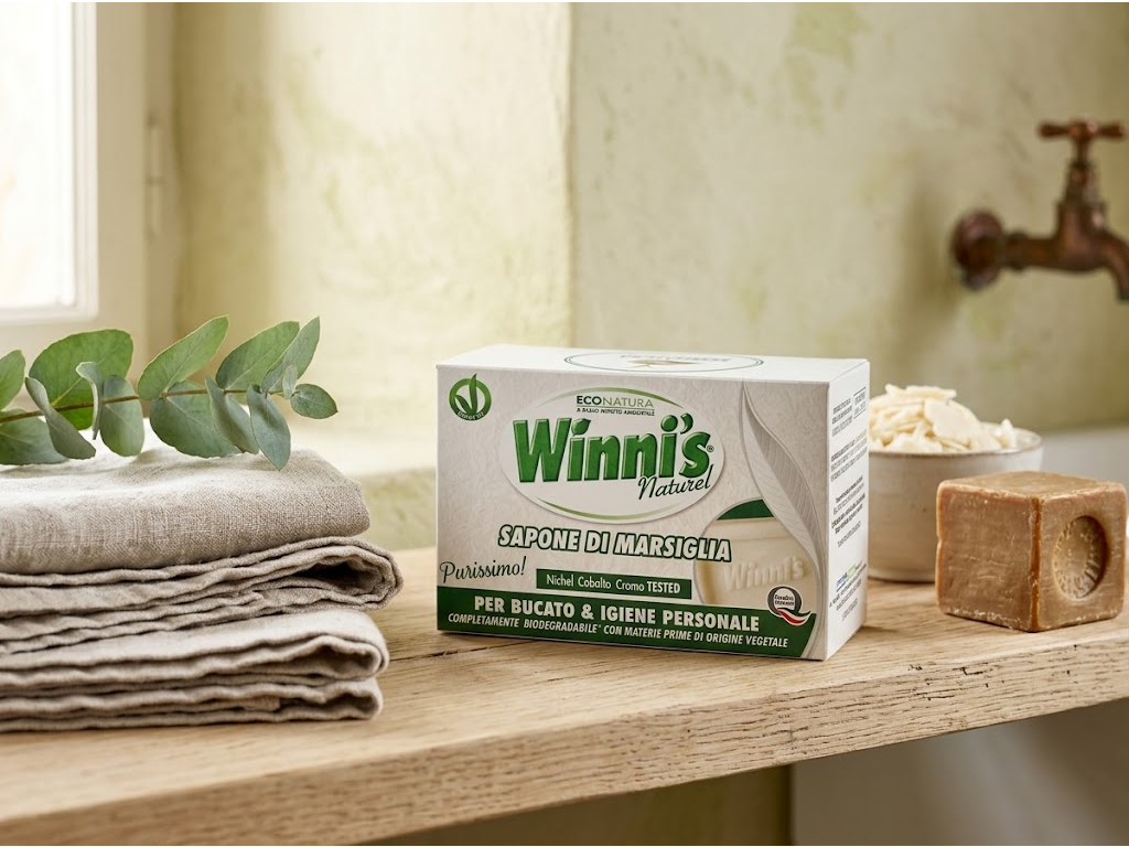 Winni´s mýdlo na ruce a ruční praní 250 g - přírodní péče o domácnost