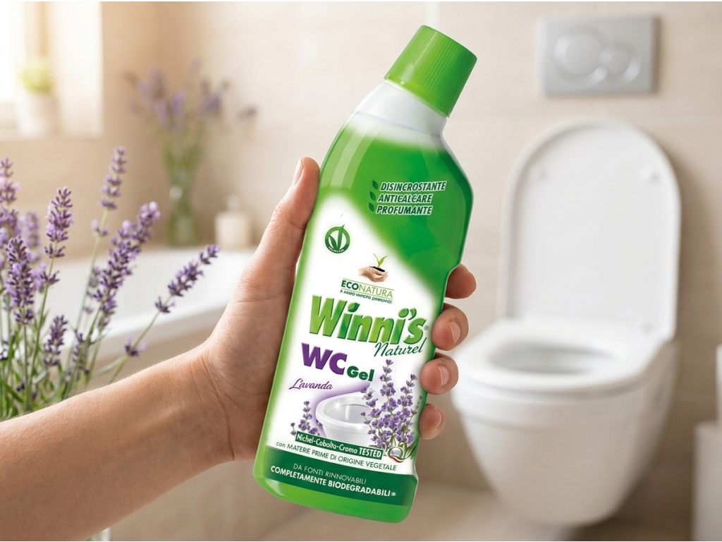 Winni´s ekologický WC gel s vůní levandule 750 ml - lahev do ruky