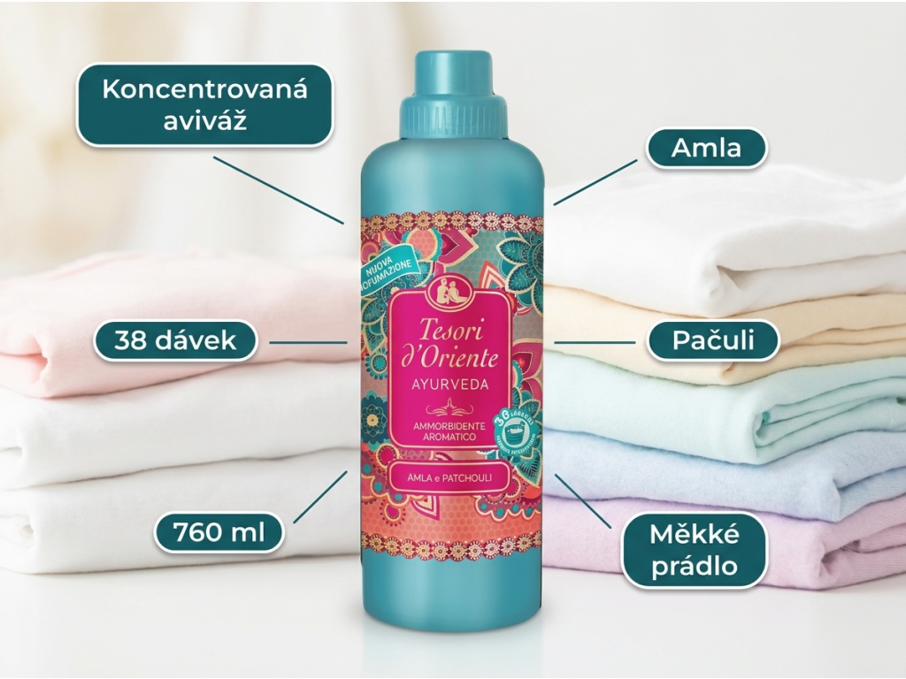 Tesori d'Oriente Ayurveda aviváž - přehled výhod