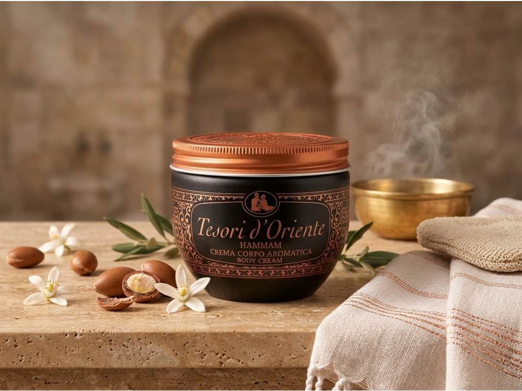 Tesori d'Oriente Hammam v koupelnovém rituálu