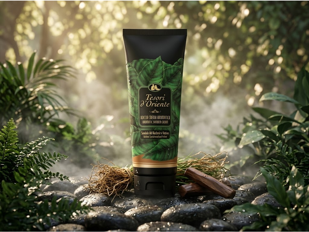Tesori d'Oriente Sandalo del Kashmir & Vetiver 250 ml - přírodní atmosféra