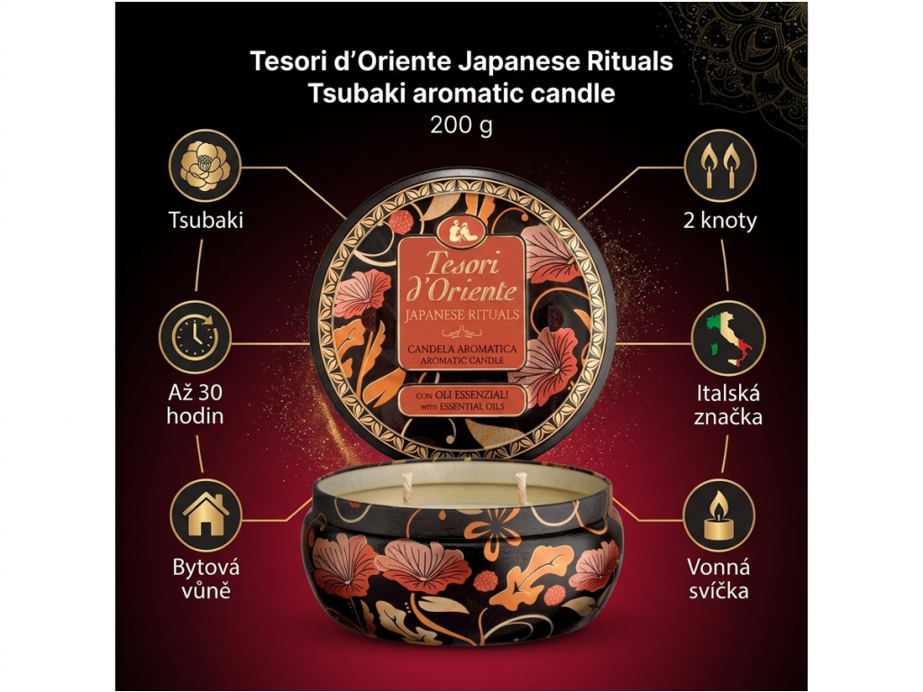 Tesori d'Oriente Japanese Rituals - přehled výhod