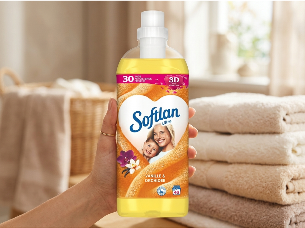 Softlan 3D Ultra aviváž držená v ruce