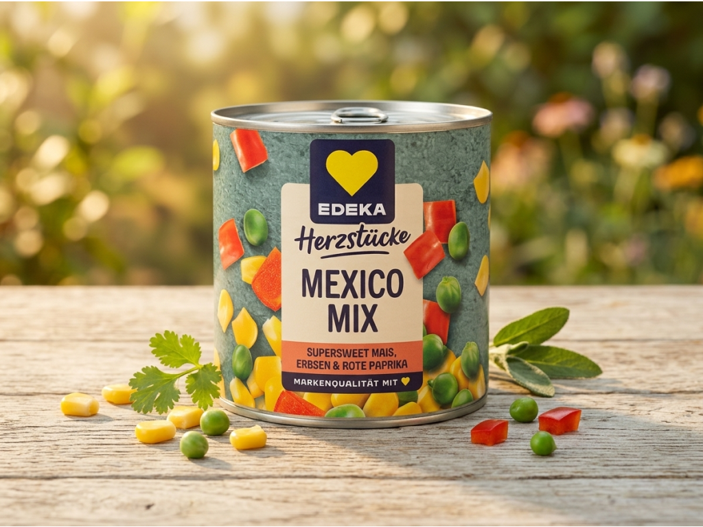 Edeka Herzstücke Mexico Mix v přirozeném kuchyňském prostředí