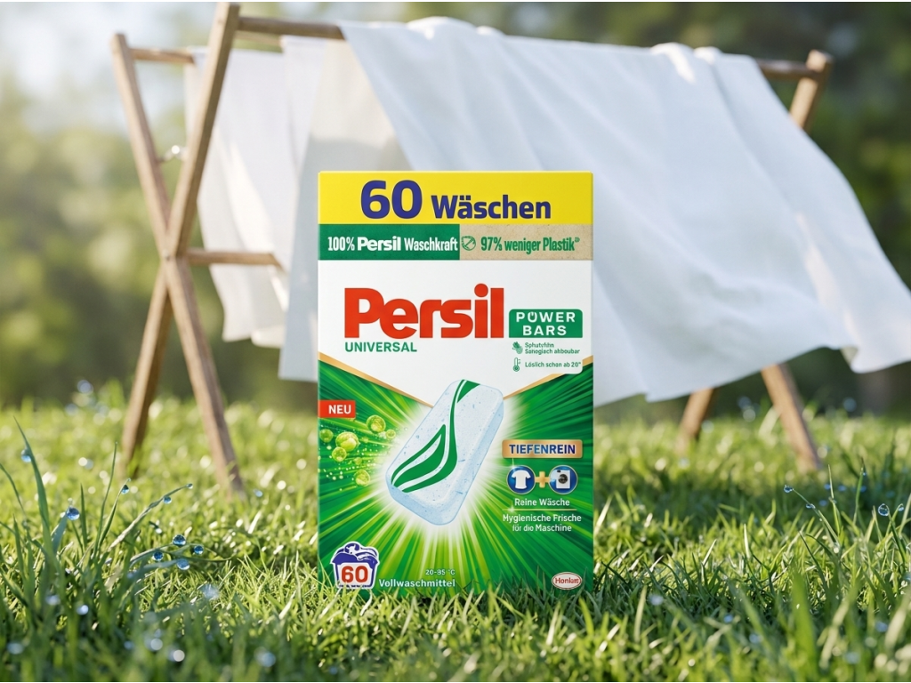 Persil Power Bars a svěží prádlo