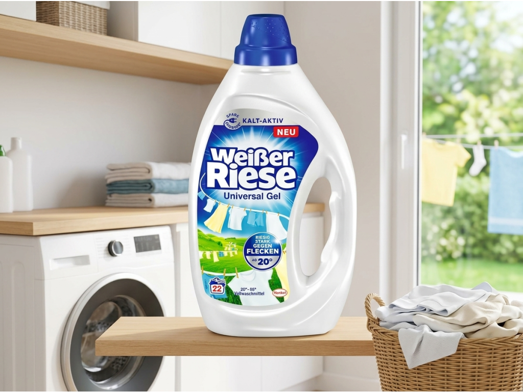Weisser Riese Universal Gel v prádelně