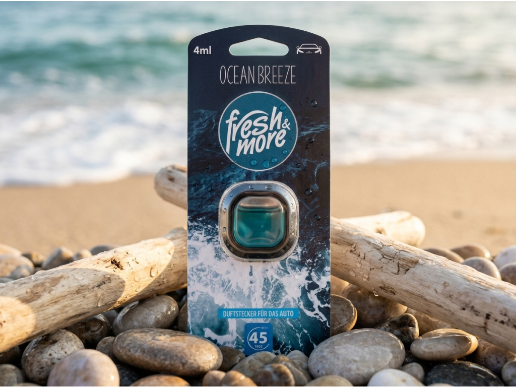 Fresh & More Ocean Breeze osvěžovač do auta v přírodním prostředí