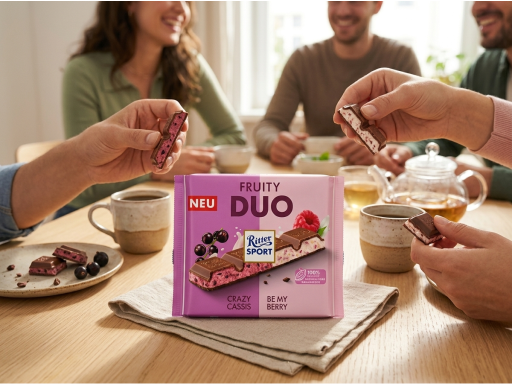 Sdílení Ritter Sport Ovocné Duo