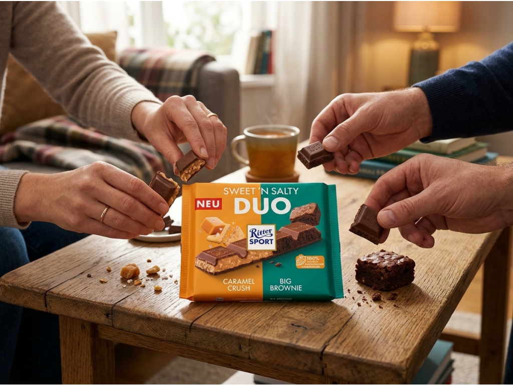 Sdílení Ritter Sport Sweet'n Salty Duo