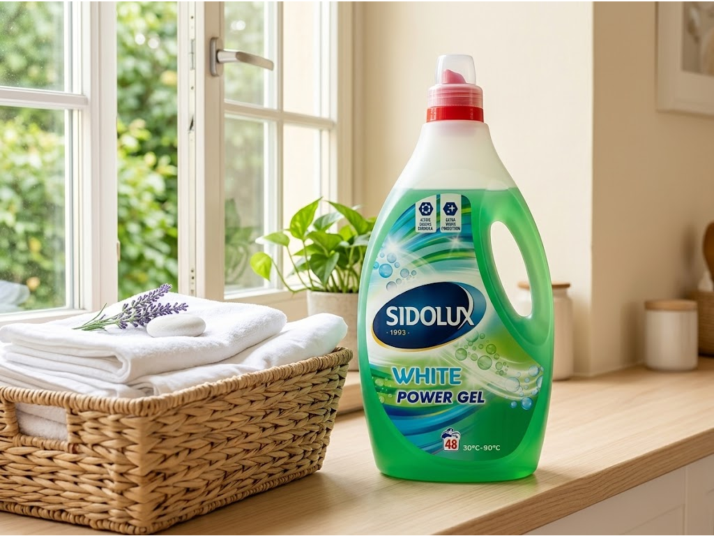 Sidolux Power White v prádelně