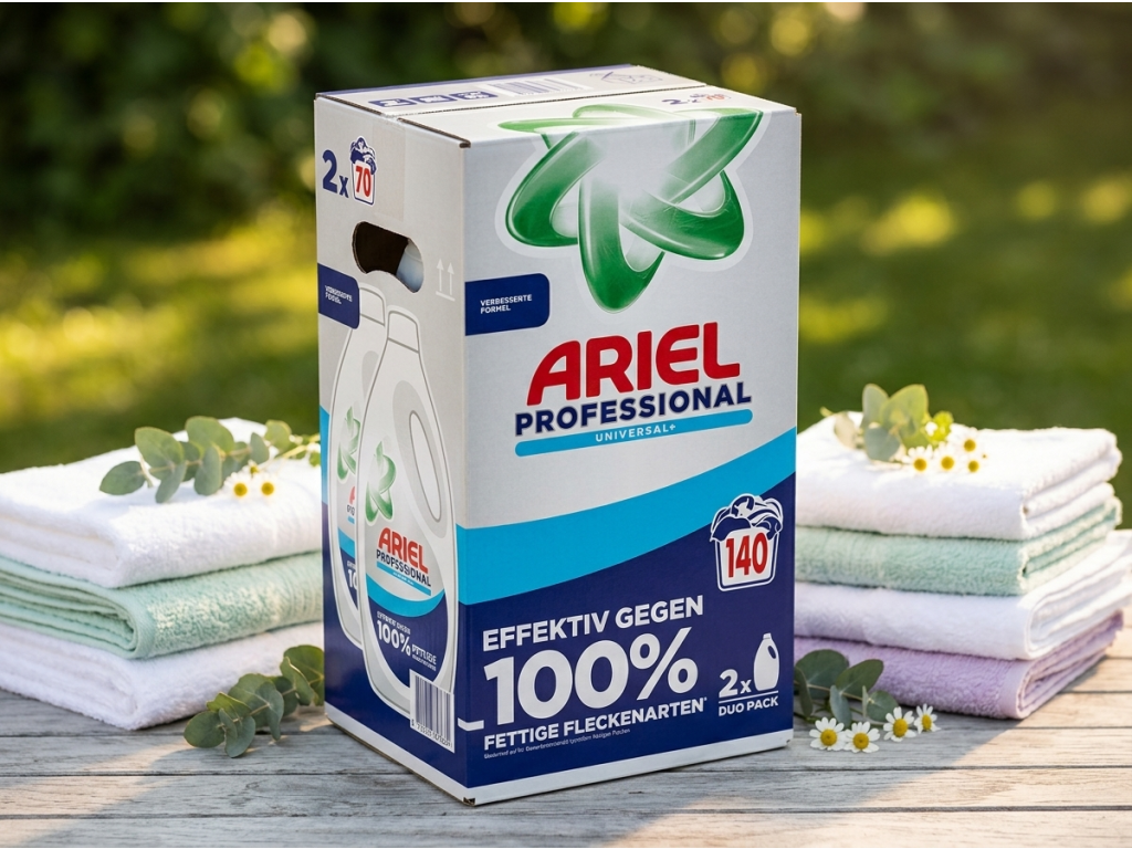 Ariel Professional XXL prací gel ve svěžím prostředí