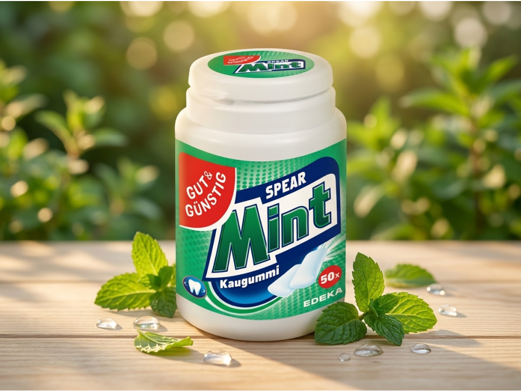G&G Žvýkačky Spearmint v přírodním prostředí