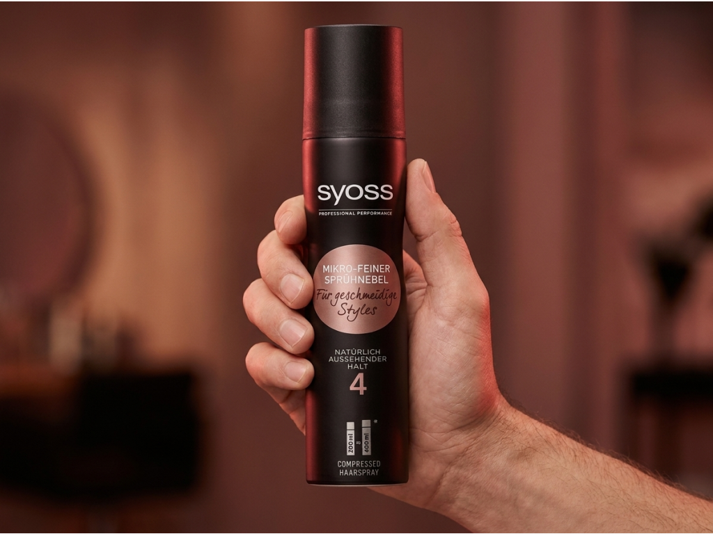 Lak Syoss Natural Looking Hold v ruce