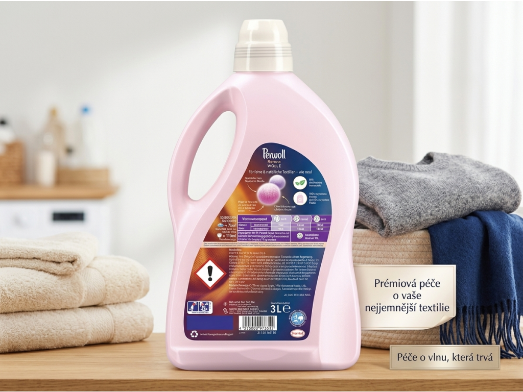 Perwoll Wolle & Renew pro vlnu a jemné textilie