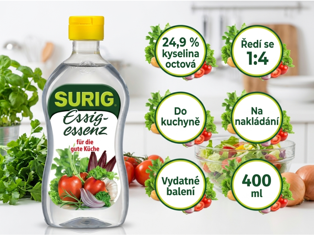 Surig octová esence - přehled výhod