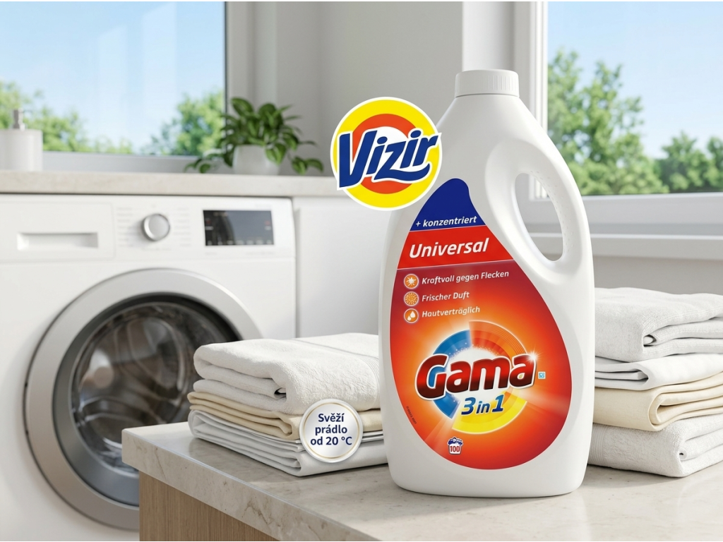 Vizir Gama XXL svěží praní
