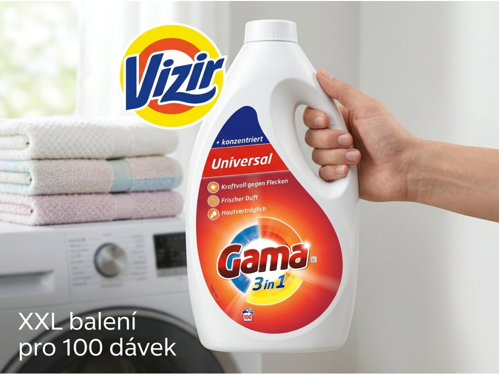 Vizir Gama XXL balení v ruce