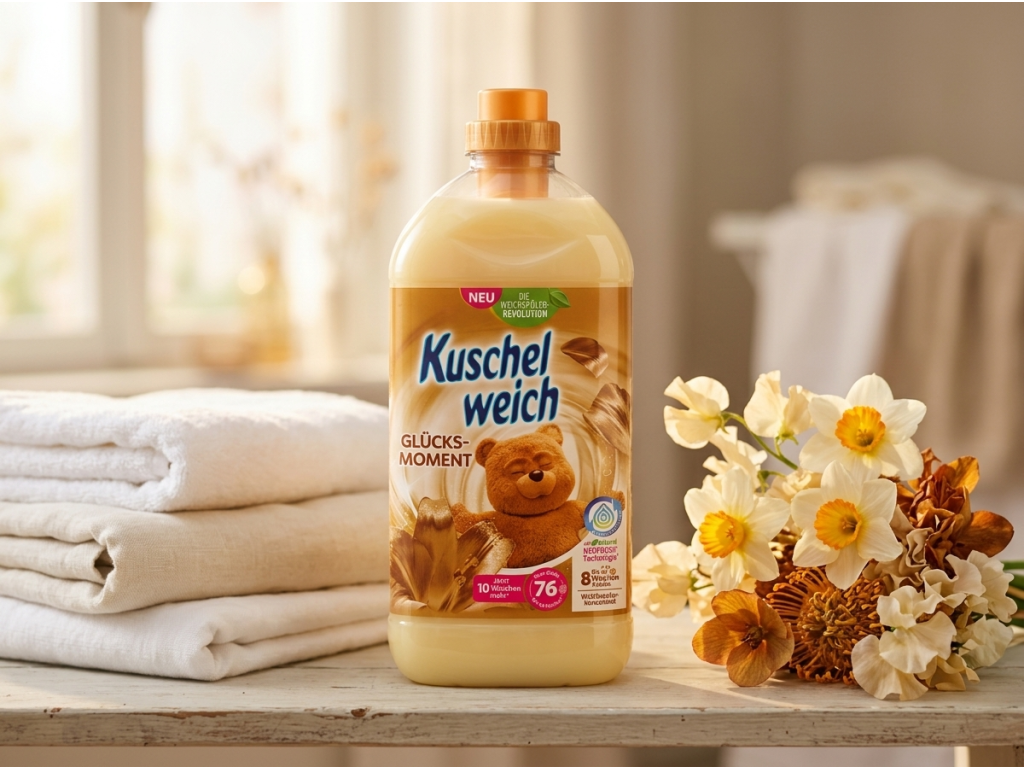 Kuschelweich aviváž Momenty štěstí 76 dávek 2 l v domácím prostředí