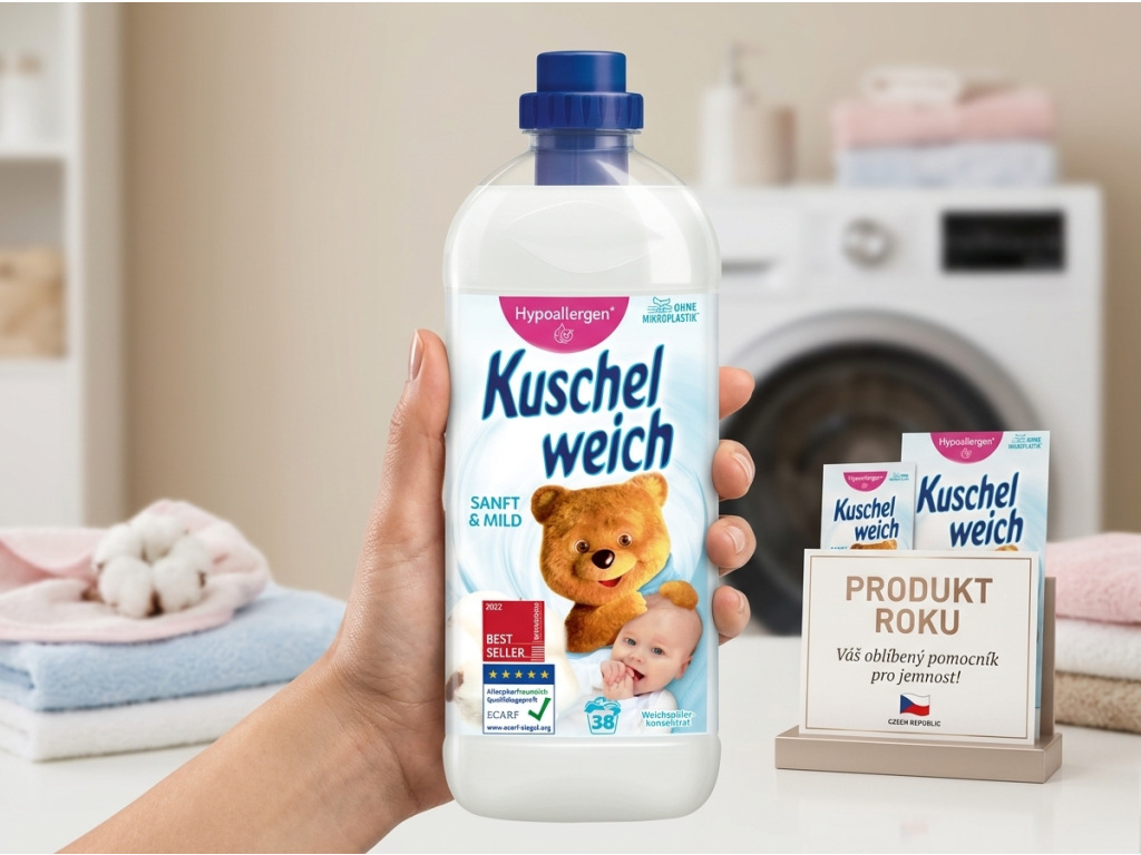 Kuschelweich Sanft mild - láhev do ruky