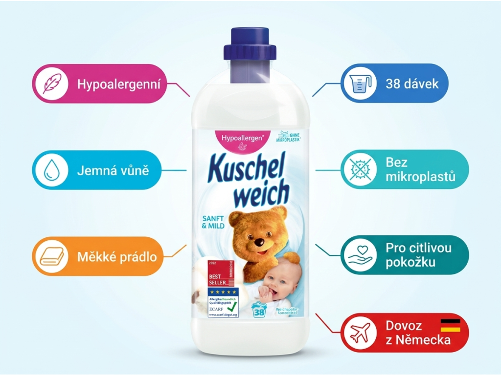 Kuschelweich Sanft mild - benefity aviváže