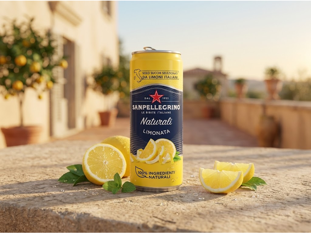Sanpellegrino Naturali Limonata - letní osvěžení