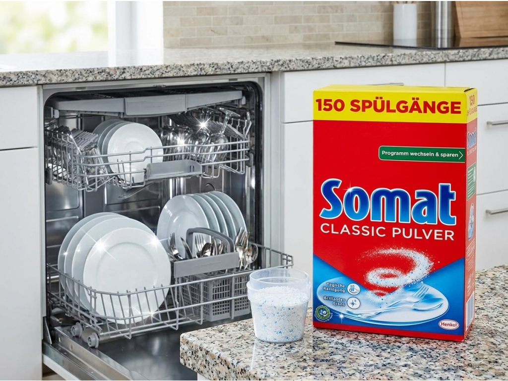 Somat Classic prášek v kuchyni