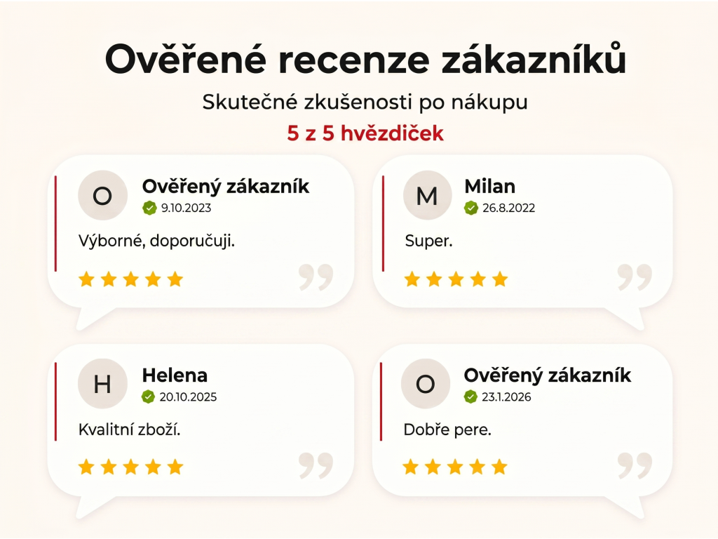 Ověřené recenze zákazníků NěmeckýEshop.cz