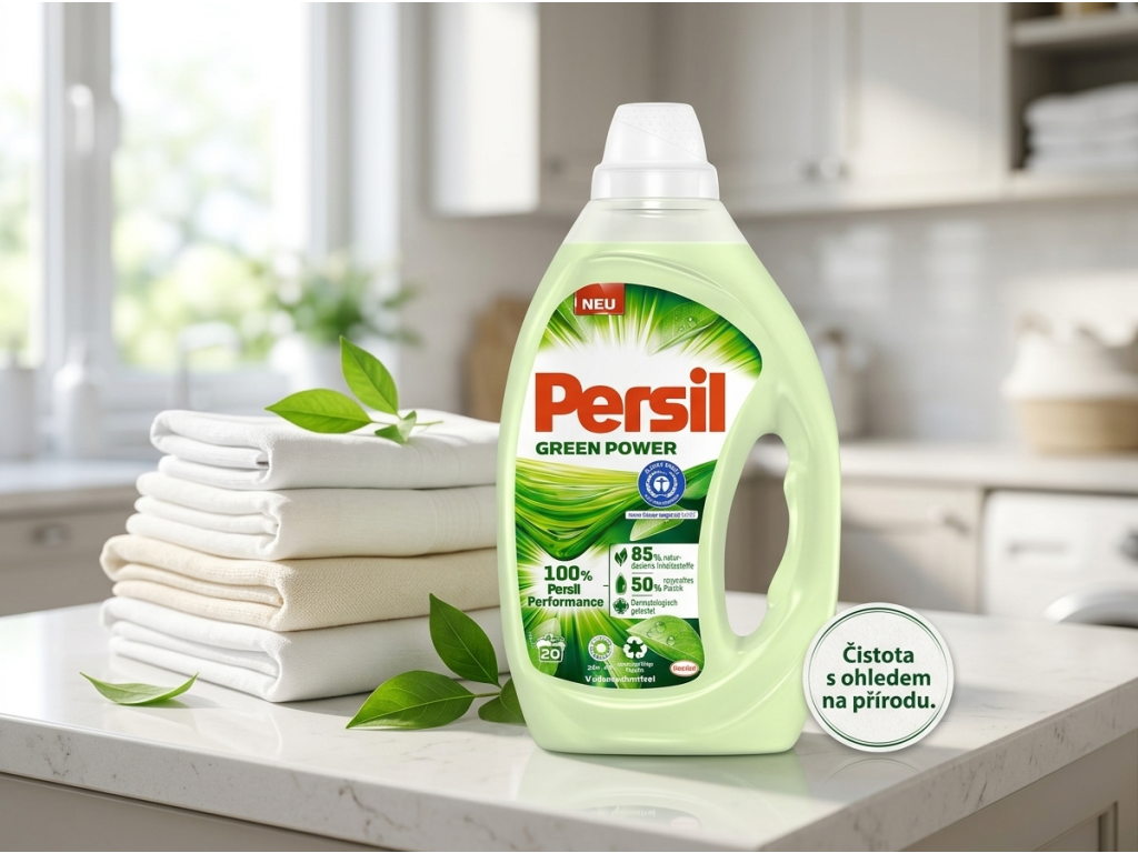 Persil Green Power a čisté prádlo