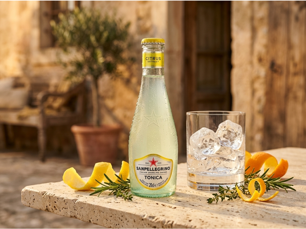Sanpellegrino Citrus Tonic v barovém servírování