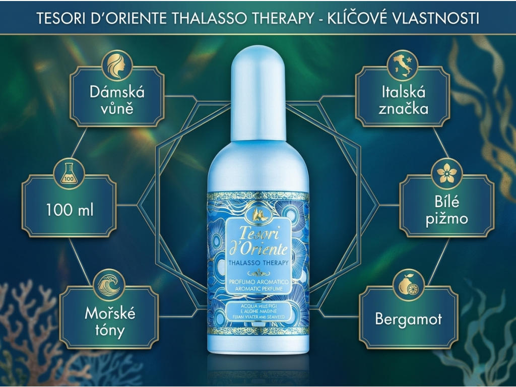 Tesori d'Oriente Thalasso Therapy - přehled výhod