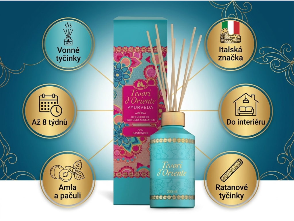 Tesori d'Oriente Ayurveda - přehled výhod
