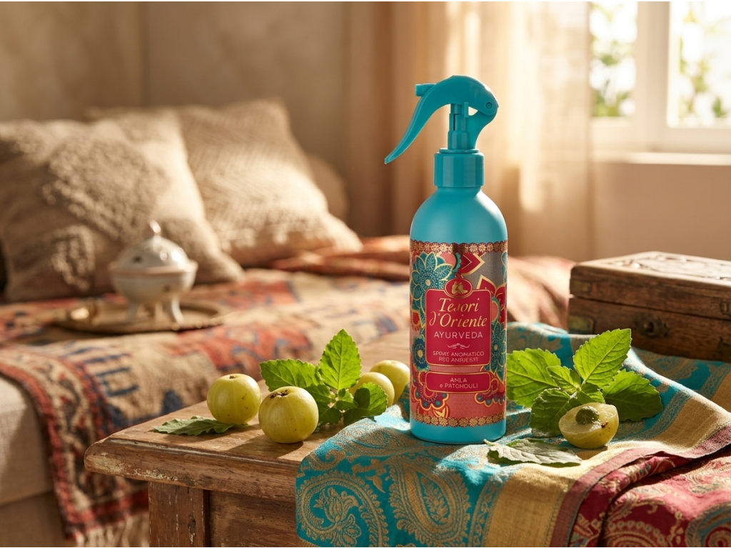 Tesori d'Oriente Ayurveda osvěžovač v interiéru