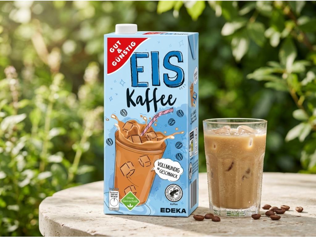 G&G Ledová káva 1 l v letním prostředí