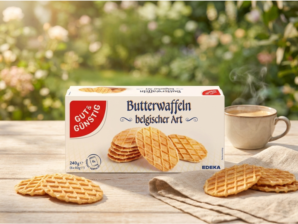 G&G Belgické máslové vafle v přírodním prostředí