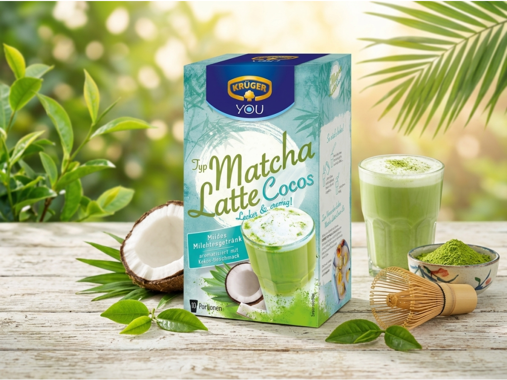 Krüger YOU Matcha Latte Kokos v přírodním prostředí