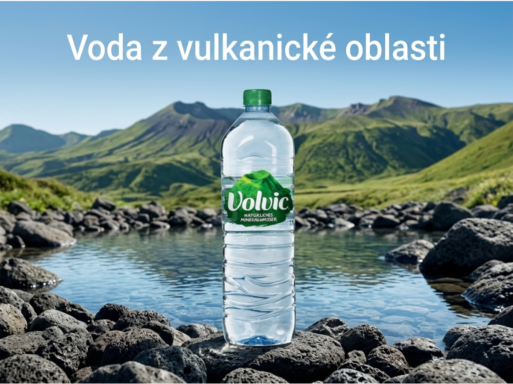 Volvic Natural v přírodě
