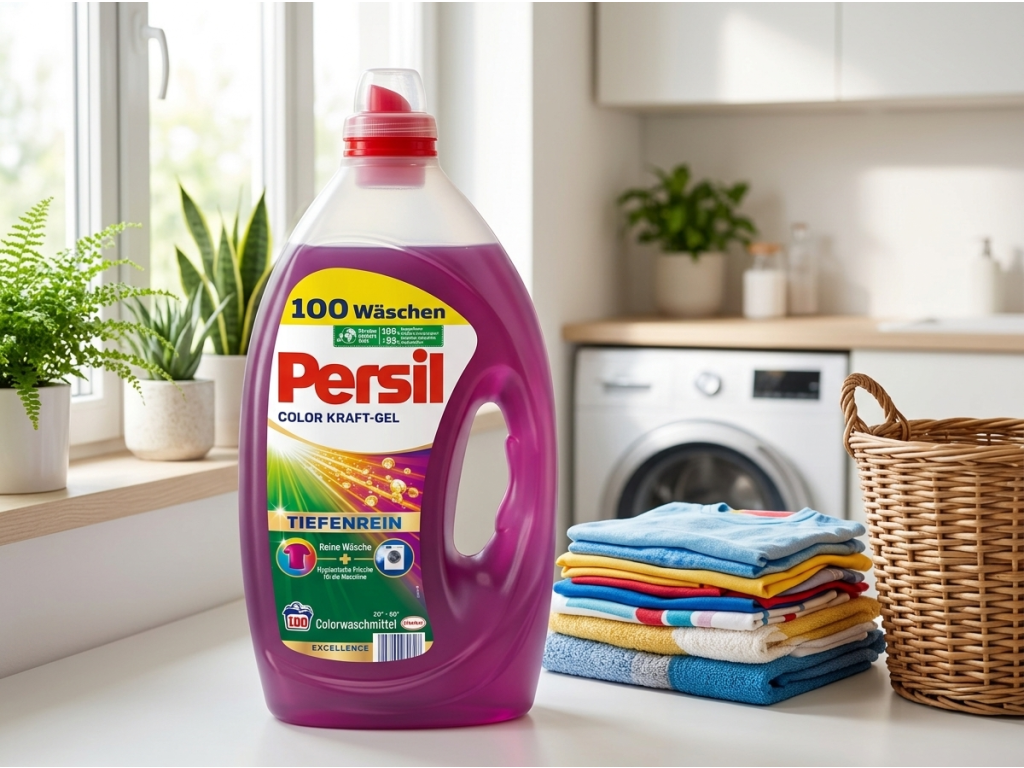 Persil Color prací gel ve světlé prádelně