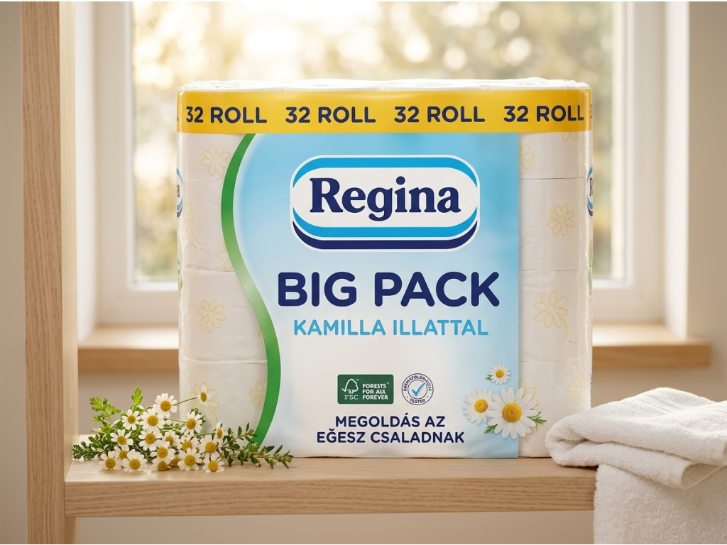 Nicky Big Pack toaletní papír s heřmánkem - v přírodním prostředí