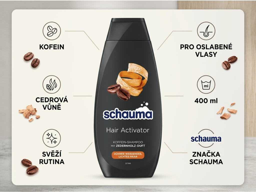 Schauma Hair Activator - přehled výhod