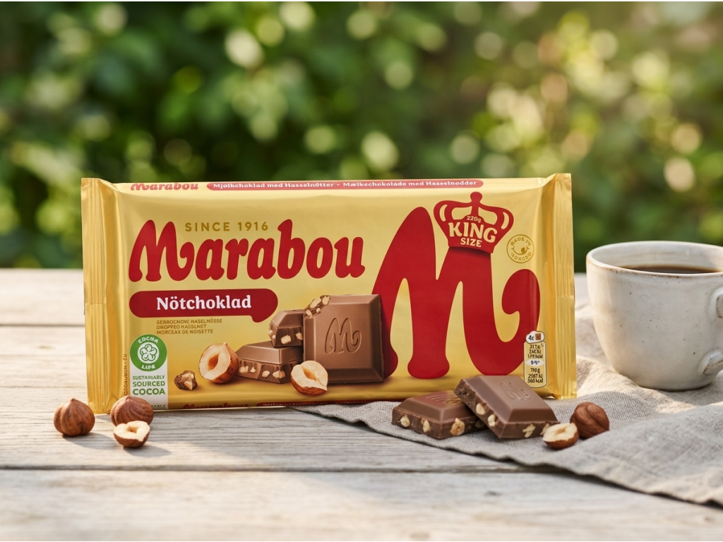 Marabou Nötchoklad v příjemném prostředí