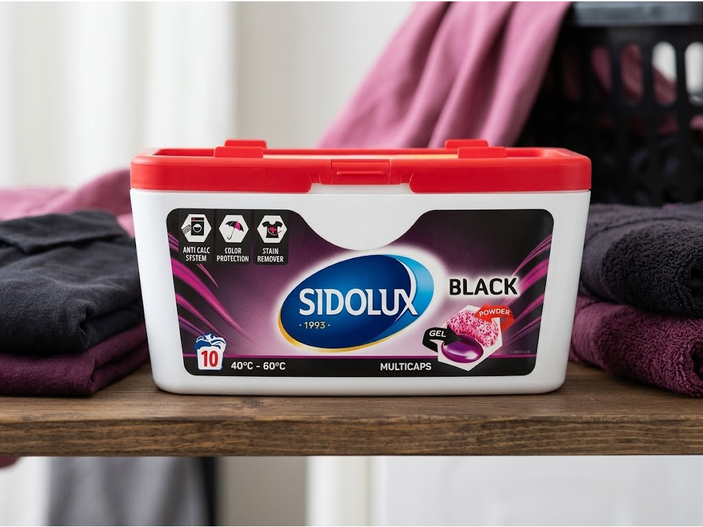 Sidolux Multicaps Black pro praní tmavého prádla